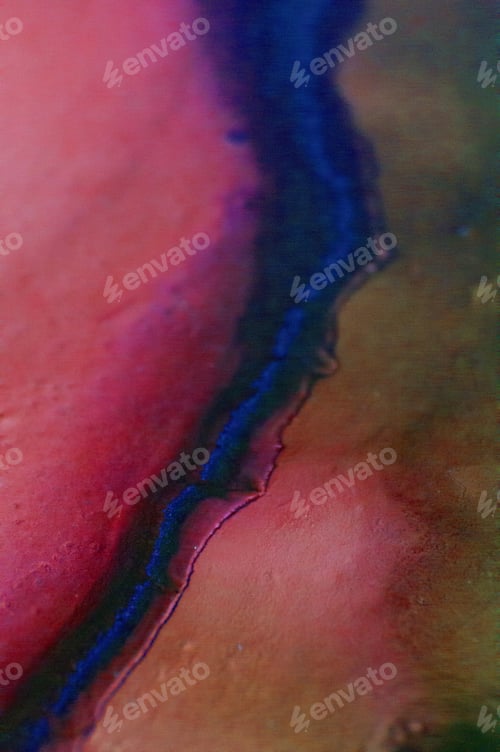 Preview: Ink, Paint, Abstract. Closeup Of The Painting. Colorful Abstract Painting Background