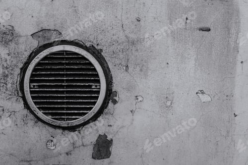 Preview: Old Grey Background. Grunge Textured Wallpaper