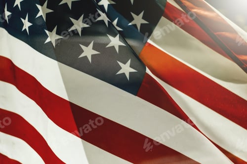 Preview: Usa Flag. Photo