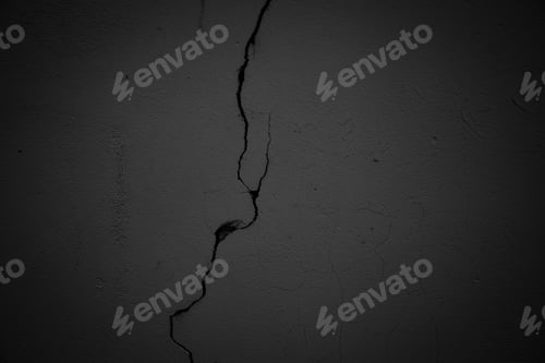 Preview: Old Black Wall. Grunge Background