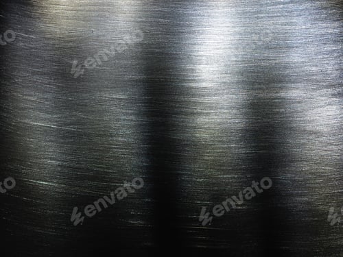 Preview: Metal Texture Background. Macro Photo Of Brushed Metal.