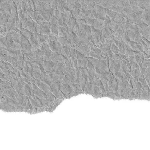 Preview: Grey Torn Paper. Crumpled Paper Texture