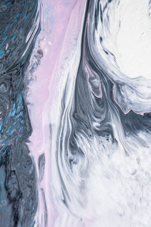 Preview: Acrylic, Paint, Abstract. Closeup Of The Painting. Colorful Abstract Painting Background