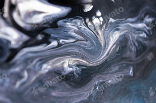 Preview: Acrylic, Paint, Abstract. Closeup Of The Painting. Colorful Abstract Painting Background