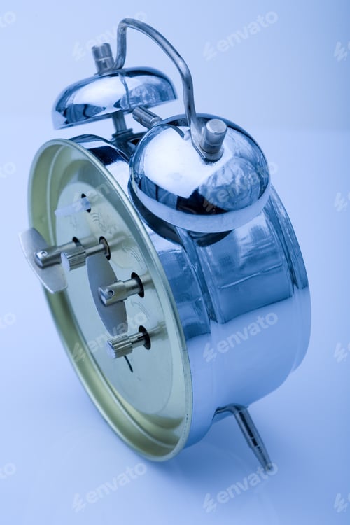 Preview: Close Up Of The Oldfashioned Alarm Clock