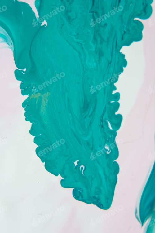 Preview: Acrylic, Paint, Abstract. Closeup Of The Painting. Colorful Abstract Painting Background
