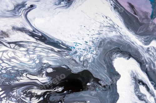 Preview: Acrylic, Paint, Abstract. Closeup Of The Painting. Colorful Abstract Painting Background