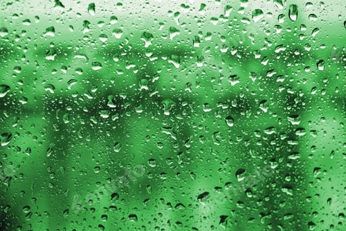 Preview: Rain Drops On Glass