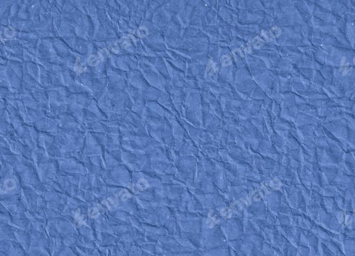 Preview: Blue Crumpled Paper. Old Background