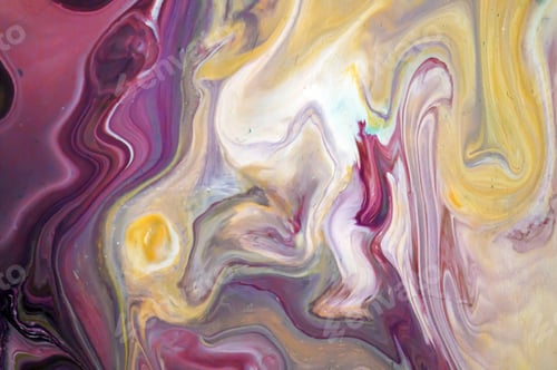 Preview: Marbling. Marble Texture. Paint Splash. Colorful Fluid. Abstract Colored Background. Raster