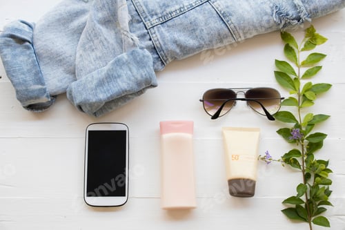 Preview: Sunglasses, Denim Jacket, and Sunscreen for Summer