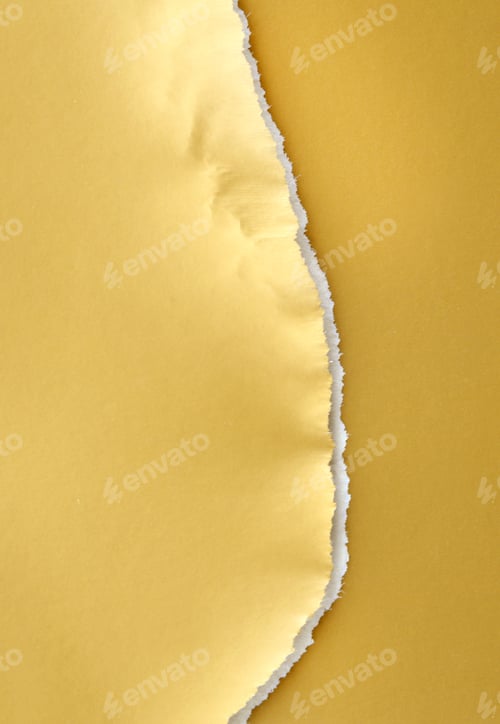 Preview: Golden Tear Paper Use As Background.