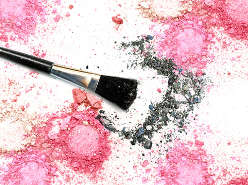 Preview: Crushed Make Up Powder And Glitter Eye Shadow Blush