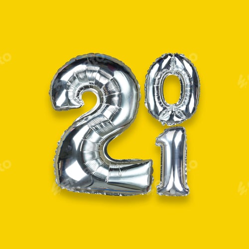 Preview: 201 Text On The Yellow Background For Design In Your Work Christmas And New Year In 2021 Concept.