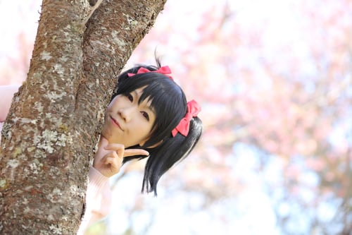 Preview: Asian Schoolgirl With Nature