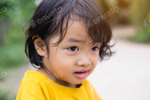 Preview: Little Girl And Soap Bubbles