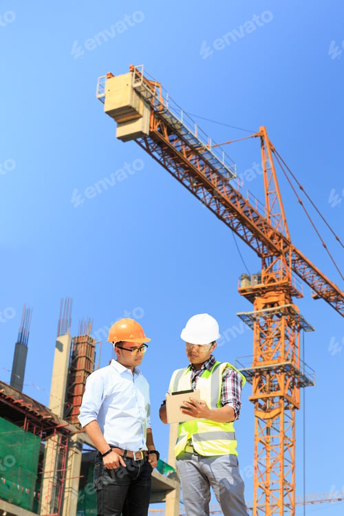 Preview: Engineers Are Working On Building High-Rise Buildings.
