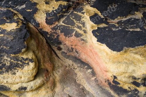 Preview: A Texture Of Crude Oil Spill On The Water