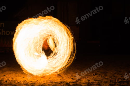 Preview: Man Fire Show On The Beach ,Koh Kood ( Kood Island ) Thailand