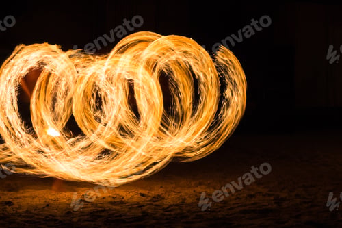Preview: Man Fire Show On The Beach ,Koh Kood ( Kood Island ) Thailand