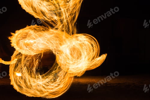Preview: Man Fire Show On The Beach ,Koh Kood ( Kood Island ) Thailand