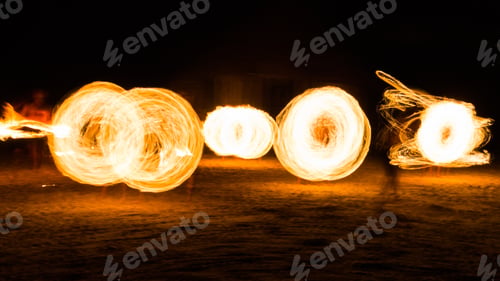 Preview: Man Fire Show On The Beach ,Koh Kood ( Kood Island ) Thailand