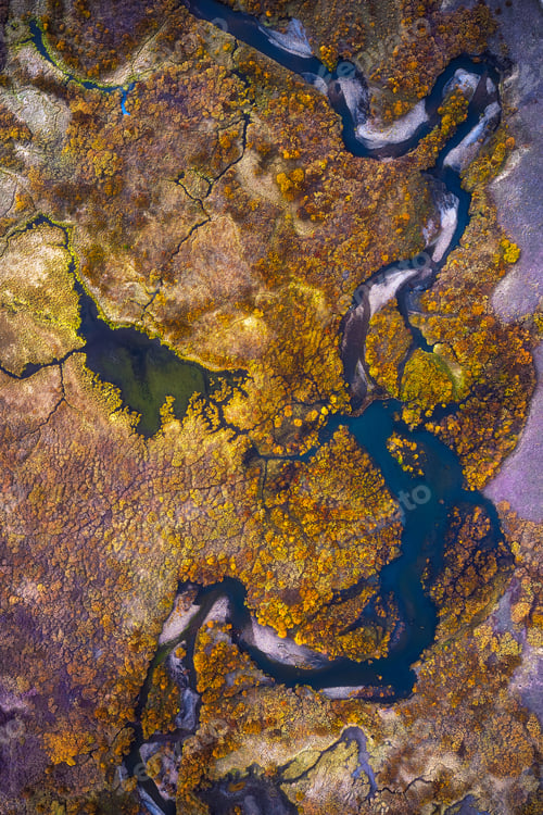 Preview: An Aerial Shot Of A Beautiful Autumn Landscape
