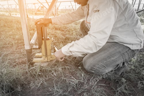 Preview: Engineer Working On Checking And Maintenance Equipment In Solar Power Plant