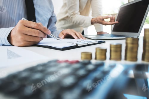Preview: Business Meeting About Financial Growth and Investment
