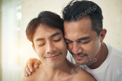 Preview: Gay Couple Love Time On The Bed