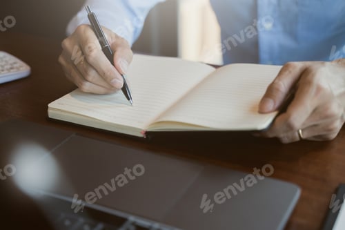 Preview: Business Executive Consulting Doing Job In Office.