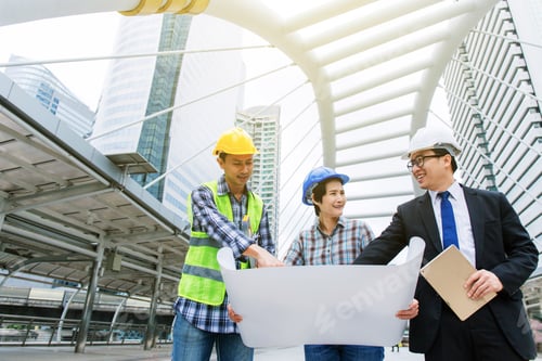 Preview: Engineer Discuss With Team About Construct Plan.