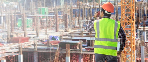 Preview: Engineers Building Blocks And High-Rise Buildings