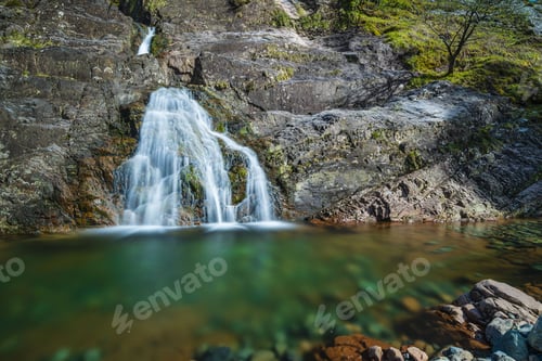Preview: The Waterfall In Glencoe, Scottish Highlands, Uk