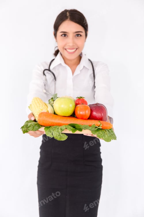 Preview: The Nutritionist Choose Vegetable And Fruit For Your Health.