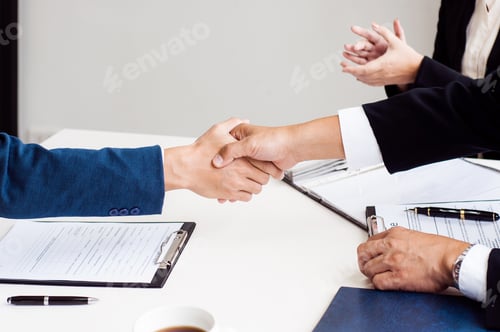 Preview: Job Interview With Human Resource Manager In Office.