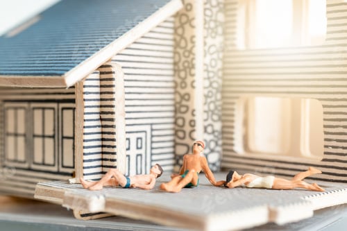 Preview: Miniature People Stay At Home Doing Self-Quarantine To Avoid Coronavirus, , Stay Home Concept