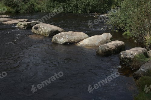 Preview: Many Huge Rocks Along The River