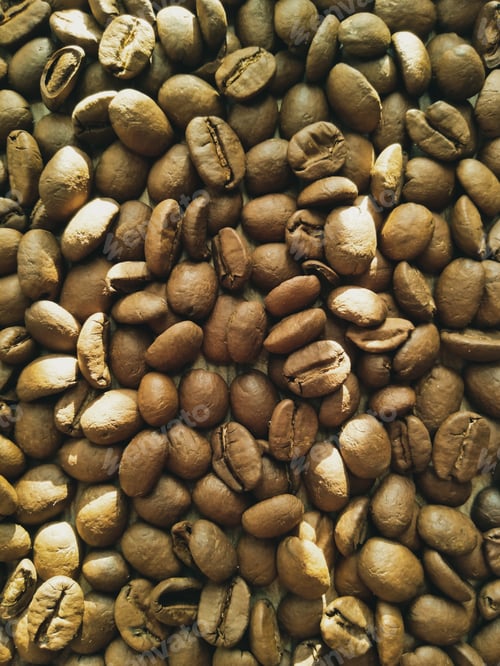 Preview: The Closeup Of The Roasted Coffee Beans