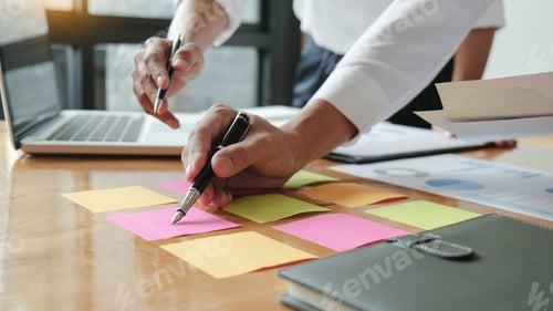 Preview: Business People Working Together In Modern Office Room