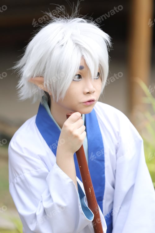 Preview: Asian Girl Cosplay With Chinese Garden