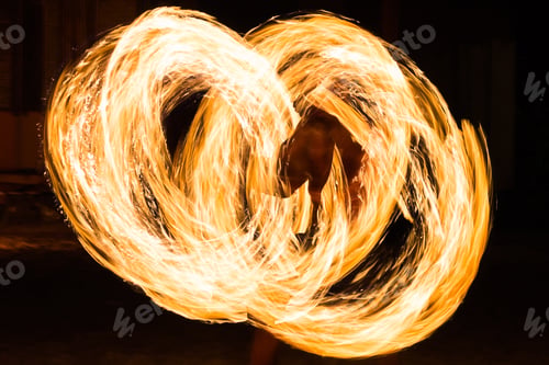 Preview: Man Fire Show On The Beach ,Koh Kood ( Kood Island ) Thailand