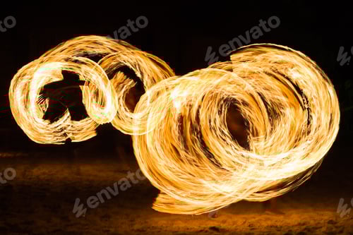Preview: Man Fire Show On The Beach ,Koh Kood ( Kood Island ) Thailand
