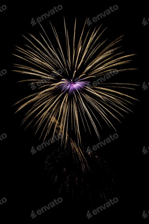 Preview: Closeup Of Fireworks