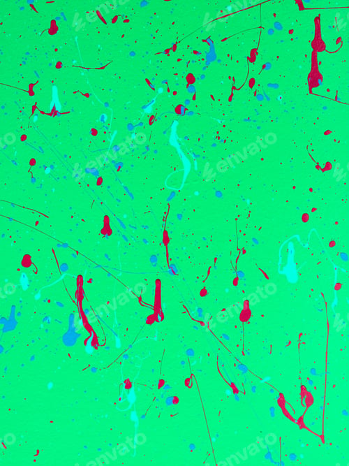 Preview: Abstract Paint Splash Colourful Background