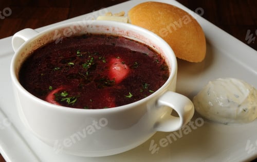 Preview: Borscht Soup Prepared Food Dish