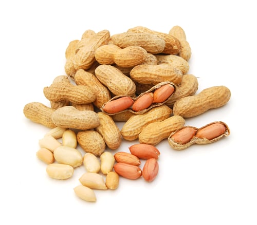 Preview: Dried Peanuts In Closeup