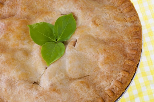 Preview: Detailed View Of A Apple Pie.