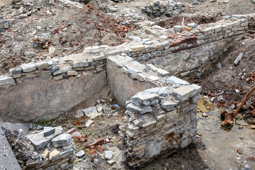 Preview: Stones And Rubble From The Excavation Of An Old Foundation