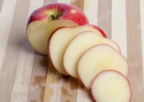 Preview: Slices Of Red Apples